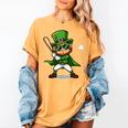 St Patrick’s Day Leprechaun Baseball Irish Graphic Women's Comfort Colors T-Shirt Mustard St Patrick’s Day Leprechaun Baseball Irish Graphic Women's Comfort Colors T-Shirt Mustard