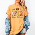 I Survived 6733 Days Baseball Football Softball 3rd Grade Women's Comfort Colors T-Shirt Mustard I Survived 6733 Days Baseball Football Softball 3rd Grade Women's Comfort Colors T-Shirt Mustard