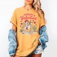 Valentine’s Day Western Life Cowboys Cupid Howdy Valentine Raglan Baseball Tee Women's Comfort Colors T-Shirt Mustard