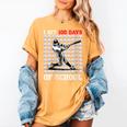 Women's I Hit 100 Days Of School Baseball 100th Day Boys Kids Women's Comfort Colors T-Shirt Mustard Women's I Hit 100 Days Of School Baseball 100th Day Boys Kids Women's Comfort Colors T-Shirt Mustard
