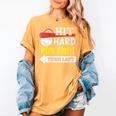 Women's Hit Hard Run Fast Turn Left Baseball Quote Fan Coach Women's Comfort Colors T-Shirt Mustard Women's Hit Hard Run Fast Turn Left Baseball Quote Fan Coach Women's Comfort Colors T-Shirt Mustard
