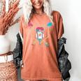 Baseball 6 Year Old Ice Cream Drip 6th Birthday Boys Player Women's Comfort Colors T-Shirt Yam
