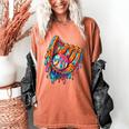 Baseball Drip Ice Cream Sprinkles Baseball Glove For Boys Women's Comfort Colors T-Shirt Yam Baseball Drip Ice Cream Sprinkles Baseball Glove For Boys Women's Comfort Colors T-Shirt Yam