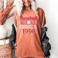 Baseball Mom Since 1998 Women's Comfort Colors T-Shirt Yam Baseball Mom Since 1998 Women's Comfort Colors T-Shirt Yam