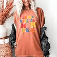 In My Baseball Mom Era Cute Mommy Groovy Women's Comfort Colors T-Shirt Yam In My Baseball Mom Era Cute Mommy Groovy Women's Comfort Colors T-Shirt Yam