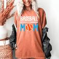 Baseball Mom Leopard Print Baseball Mama Women Mother's Day Women's Comfort Colors T-Shirt Yam Baseball Mom Leopard Print Baseball Mama Women Mother's Day Women's Comfort Colors T-Shirt Yam