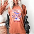 Baseball Mom Loud & Proud Since 1979 Women's Comfort Colors T-Shirt Yam