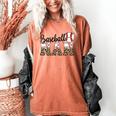 Baseball Nan Women BallPark Nan Baseball Mom Mother's Day Women's Comfort Colors T-Shirt Yam