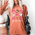 Baseball Nana Era Bows Baseball Mom Women Women's Comfort Colors T-Shirt Yam