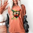 Baseball Six Seven 67 Meme Ice Cream Drip Xmas Men Women Women's Comfort Colors T-Shirt Yam