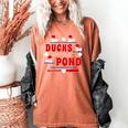 Cute Ducks On The Pond Cute Baseball Mom T-Shirt Women's Comfort Colors T-Shirt Yam