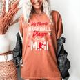 My Favorite Baseball Player Calls Me Mimi For Baseball Mom Women's Comfort Colors T-Shirt Yam My Favorite Baseball Player Calls Me Mimi For Baseball Mom Women's Comfort Colors T-Shirt Yam