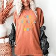 Groovy Retro One Thankful Baseball Mom Thanksgiving Fall Women's Comfort Colors T-Shirt Yam Groovy Retro One Thankful Baseball Mom Thanksgiving Fall Women's Comfort Colors T-Shirt Yam