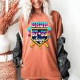 Happy 6733 Days Of School Baseball Drip 100th Day Of School Women's Comfort Colors T-Shirt Yam