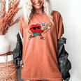 Heart Valentines Day Baseball Men Boys Kids Teens Women's Comfort Colors T-Shirt Yam Heart Valentines Day Baseball Men Boys Kids Teens Women's Comfort Colors T-Shirt Yam