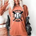 Home Run Mom Shirt Baseball Mom Mother's Day Women's Comfort Colors T-Shirt Yam