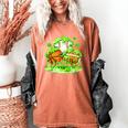 Kids St Patricks Day Shamrock Basketball Baseball Football Women's Comfort Colors T-Shirt Yam