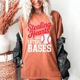 Kids Stealing Hearts Cute Baseball Boys Women's Comfort Colors T-Shirt Yam Kids Stealing Hearts Cute Baseball Boys Women's Comfort Colors T-Shirt Yam