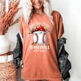 Most Likely To Play Baseball With Santa Christmas Xmas Women's Comfort Colors T-Shirt Yam Most Likely To Play Baseball With Santa Christmas Xmas Women's Comfort Colors T-Shirt Yam