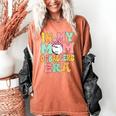 In My Mom Of Ballers Era Groovy Volleyball Baseball Mom Cute Women's Comfort Colors T-Shirt Yam In My Mom Of Ballers Era Groovy Volleyball Baseball Mom Cute Women's Comfort Colors T-Shirt Yam