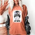 Mom Of Both Volleyball And Baseball Mom For Women Messy Bun Women's Comfort Colors T-Shirt Yam Mom Of Both Volleyball And Baseball Mom For Women Messy Bun Women's Comfort Colors T-Shirt Yam