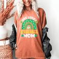 One Lucky Baseball Mom St Patricks Day Rainbow Mother Mama Women's Comfort Colors T-Shirt Yam One Lucky Baseball Mom St Patricks Day Rainbow Mother Mama Women's Comfort Colors T-Shirt Yam
