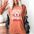 Proud Baseball Mom For Women Mom Baseball Mama Women's Comfort Colors T-Shirt Yam