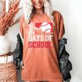 Retro 100 Days Of School Baseball Teacher Student 100 Days Women's Comfort Colors T-Shirt Yam Retro 100 Days Of School Baseball Teacher Student 100 Days Women's Comfort Colors T-Shirt Yam