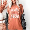 Senior Mom Class Of 2026 Graduate Baseball 2026 Graduation Women's Comfort Colors T-Shirt Yam