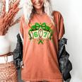 Six Seven 67 Meme Baseball Coquette Bow St Patrick's Day Women's Comfort Colors T-Shirt Yam Six Seven 67 Meme Baseball Coquette Bow St Patrick's Day Women's Comfort Colors T-Shirt Yam