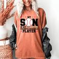 My Son Is My Favorite Baseball Player Baseball Mom Women's Comfort Colors T-Shirt Yam My Son Is My Favorite Baseball Player Baseball Mom Women's Comfort Colors T-Shirt Yam