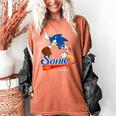 Sonic The Hedgehog Sonic Baseball Est 1991 Women's Comfort Colors T-Shirt Yam