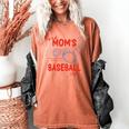 Tired Baseball Mom Club Baseball Mama Mother's Day Women's Comfort Colors T-Shirt Yam