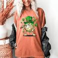 Women's St Patricks Day Baseball Leprechaun Shamrock Player Boys Kid Women's Comfort Colors T-Shirt Yam Women's St Patricks Day Baseball Leprechaun Shamrock Player Boys Kid Women's Comfort Colors T-Shirt Yam