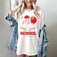 100 Days Of School Baseball Boys Kids Students Women's Comfort Colors T-Shirt Ivory