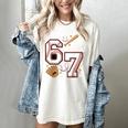 6 Year Old Birthday 67 Trend Baseball Now I’m 6 Next Year 7 Women's Comfort Colors T-Shirt Ivory