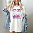 67 33 Days Of School Baseball Drip 100th Day Of School Boys Women's Comfort Colors T-Shirt Ivory 67 33 Days Of School Baseball Drip 100th Day Of School Boys Women's Comfort Colors T-Shirt Ivory
