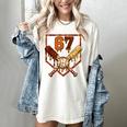 67 Baseball Drip Thanksgiving Six Seven Boys Teens Kids Women's Comfort Colors T-Shirt Ivory