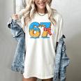 67 Ice Cream Drip Six Seven Baseball Drip 67 Boys Meme Women's Comfort Colors T-Shirt Ivory