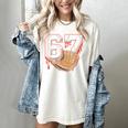 Baseball 67 Six Seven Alpha Slang 6 7 Meme Kids Teachers Boy Women's Comfort Colors T-Shirt Ivory Baseball 67 Six Seven Alpha Slang 6 7 Meme Kids Teachers Boy Women's Comfort Colors T-Shirt Ivory