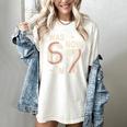 Baseball 7th Birthday 6 7 Years Old I Was 6 Now I'm 7 Women's Comfort Colors T-Shirt Ivory