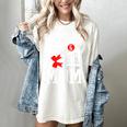 Baseball Cheer Mom Cheerleading Cheerleader Baseball Mom Women's Comfort Colors T-Shirt Ivory