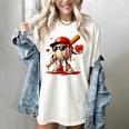 Baseball Drip Ice Cream Apparel Youth Boy Valentine Women's Comfort Colors T-Shirt Ivory Baseball Drip Ice Cream Apparel Youth Boy Valentine Women's Comfort Colors T-Shirt Ivory