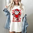 Baseball Drip Icecream Heart Red Valentine Day Boys Kids Women's Comfort Colors T-Shirt Ivory Baseball Drip Icecream Heart Red Valentine Day Boys Kids Women's Comfort Colors T-Shirt Ivory