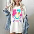 Baseball Ice Cream Drip Number 67 Six Seven Meme 67 Women's Comfort Colors T-Shirt Ivory Baseball Ice Cream Drip Number 67 Six Seven Meme 67 Women's Comfort Colors T-Shirt Ivory