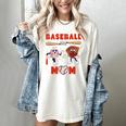 Baseball Mom Heart Baseball Mama Mother's Day Women's Comfort Colors T-Shirt Ivory Baseball Mom Heart Baseball Mama Mother's Day Women's Comfort Colors T-Shirt Ivory