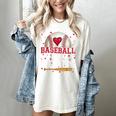 Baseball Is My Valentine Valentines Day Men Boys Kids Teen Women's Comfort Colors T-Shirt Ivory Baseball Is My Valentine Valentines Day Men Boys Kids Teen Women's Comfort Colors T-Shirt Ivory