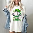 Boys St Patrick’s Day Baseball Drip Ice Cream Apparel Youth Women's Comfort Colors T-Shirt Ivory