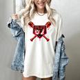 Chocolate 67 Drip Baseball Valentine Love Sports Women's Comfort Colors T-Shirt Ivory Chocolate 67 Drip Baseball Valentine Love Sports Women's Comfort Colors T-Shirt Ivory