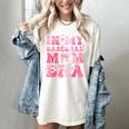 Coquette Bow In My Baseball Mom Era Baseball Mama Mother Day Women's Comfort Colors T-Shirt Ivory